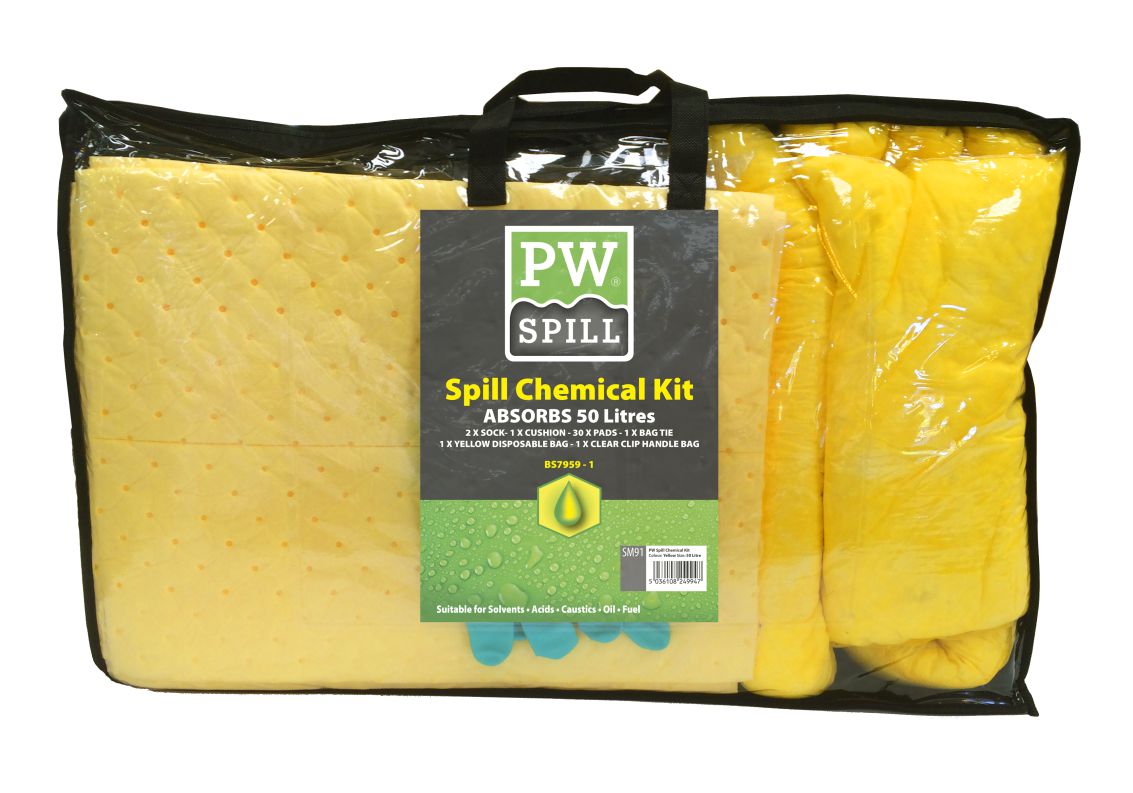 SM91 PW Spill 50 Litre Chemical Kit